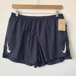 Nike Dri-Fit Aeroswift 4" Running Shorts CJ7840-010 Size XL Black